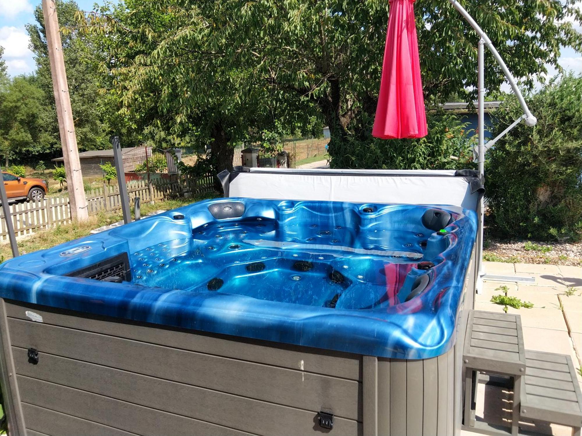 Вилла Belle Quercynoise Piscine Jacuzzi Partages Septfonds Экстерьер фото